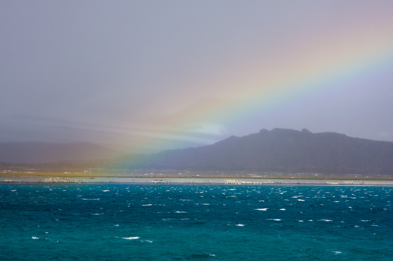 Rainbow Over South Georgia Island